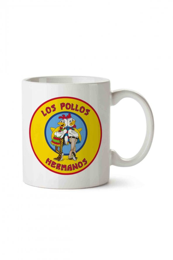 Los Pollos Hermanos 2 İki Tarafı Baskılı Kupa Bardak
