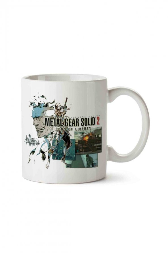 Metal Gear Solid Sons of Liberty İki Tarafı Baskılı Kupa Bardak