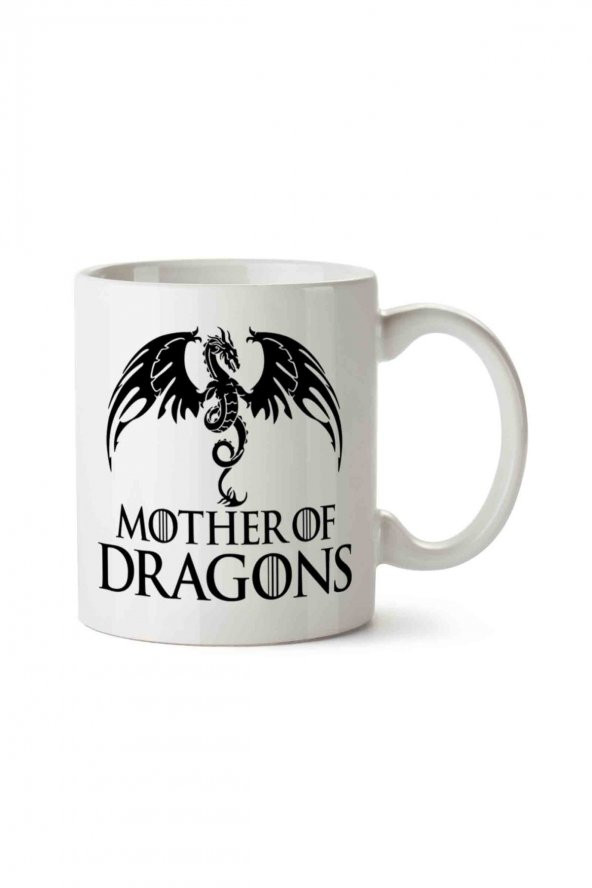 Mother Of Dragons Game Of Thrones 2 İki Tarafı Baskılı Kupa Bardak