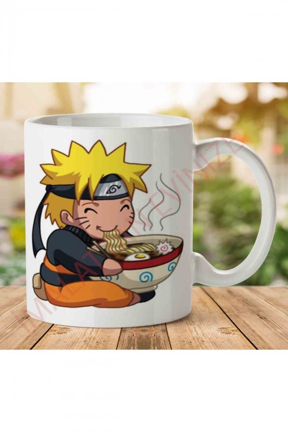 Naruto Uzumaki İki Tarafı Baskılı Kupa Bardak