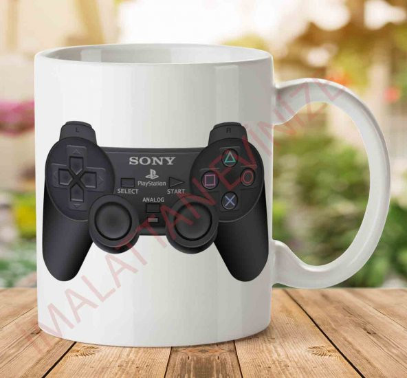 PlayStation-PNG-PNG-Pic İki Tarafı Baskılı Kupa Bardak