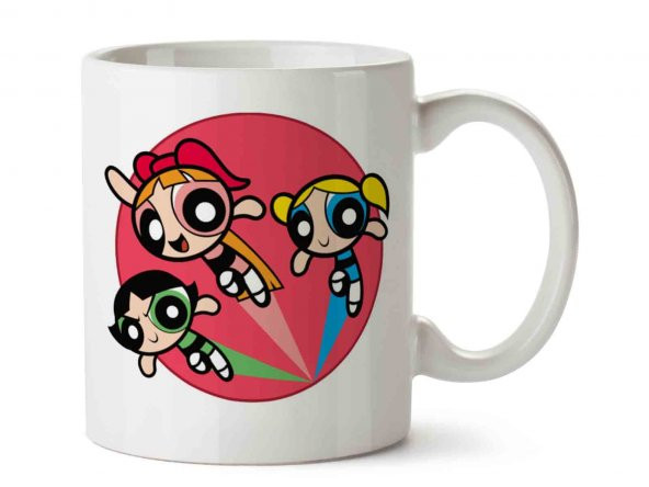 Powerpuff Girls 7 İki Tarafı Baskılı Kupa Bardak