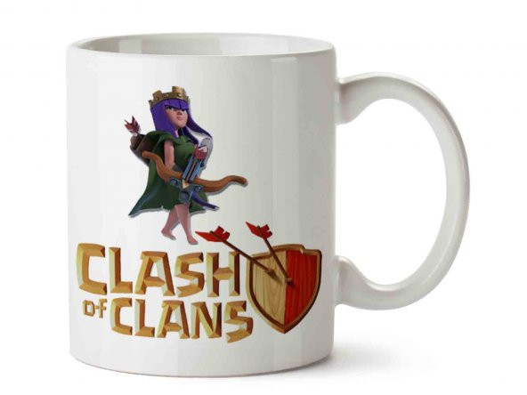 RAINHA CLASH İki Tarafı Baskılı Kupa Bardak - 1