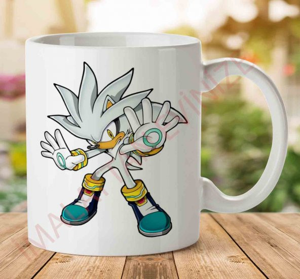 Sonic-The-Hedgehog-PNG İki Tarafı Baskılı Kupa Bardak