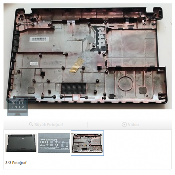 ASUS X551 X551C X551CA X551M X551MAV ALT KASA TEMİZ - 3