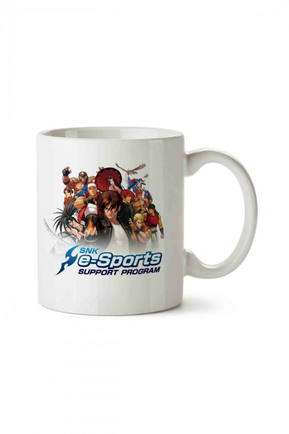 The King Of Fighters İki Tarafı Baskılı Kupa Bardak