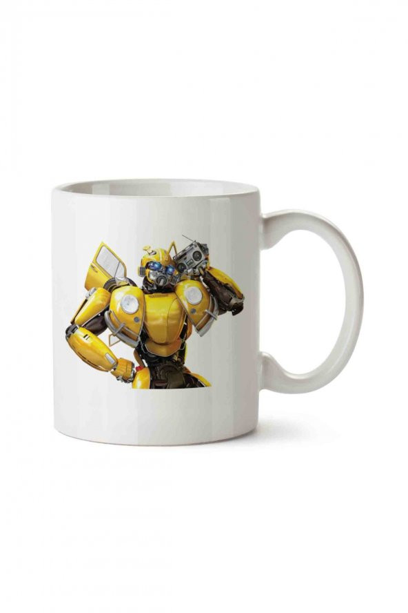 Transformers Bumblebee 2 İki Tarafı Baskılı Kupa Bardak