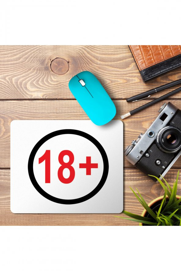 Artı 18 Sembol Baskılı Mouse Pad Mousepad