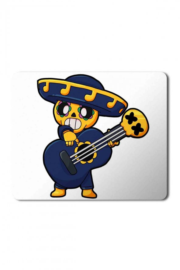 Brawl Stars Poco Coco Gitar Baskılı Mouse Pad Mousepad Baskılı Mouse Pad Mousepad