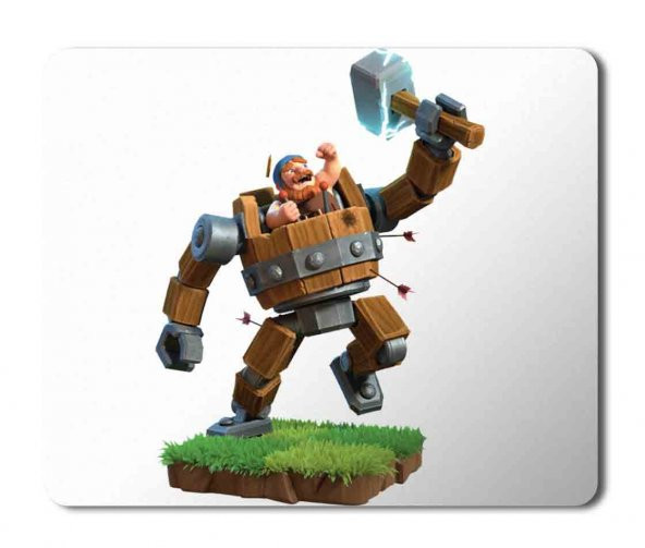 CLASH OF CLANS - MAQUINA DE BATAL Baskılı Mouse Pad Mousepad