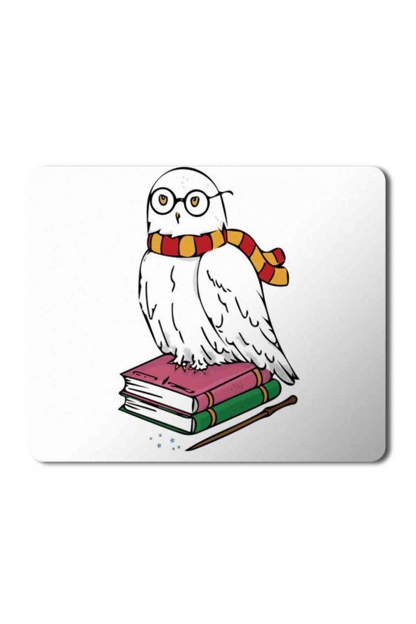 Harry Potter Hedwig Baykuş Kitap Baskılı Mouse Pad Mousepad