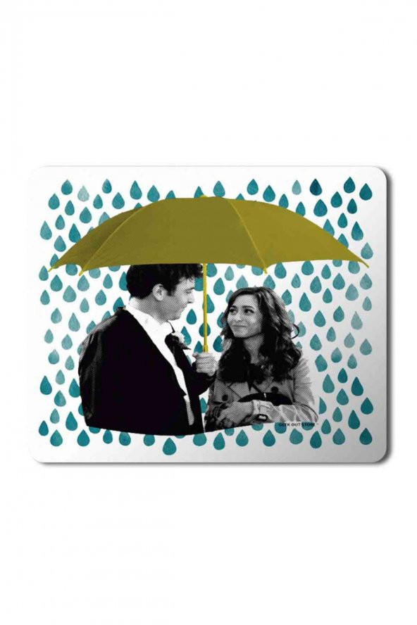 How I Met Your Mother Ted e Tracy Baskılı Mouse Pad Mousepad