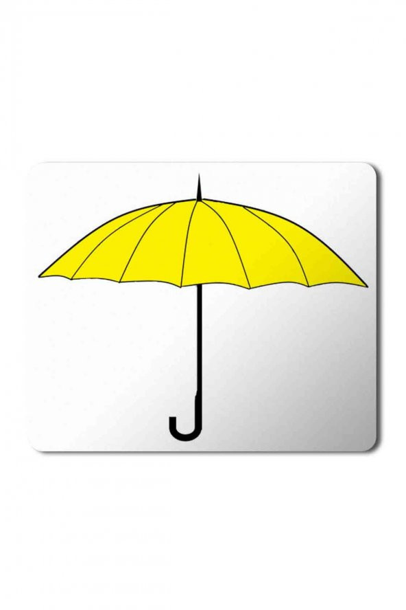 How I Met Your Mother Yellow Umbrella Baskılı Mouse Pad Mousepad