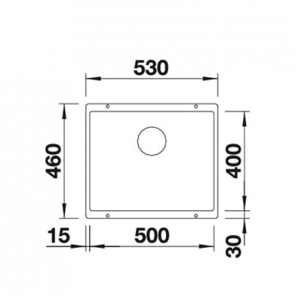 BLANCO SUBLINE 500-U Antrasit Eviye - 2