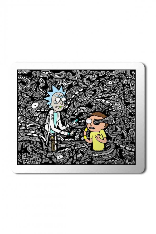 Rick And Morty 4 Baskılı Mouse Pad Mousepad