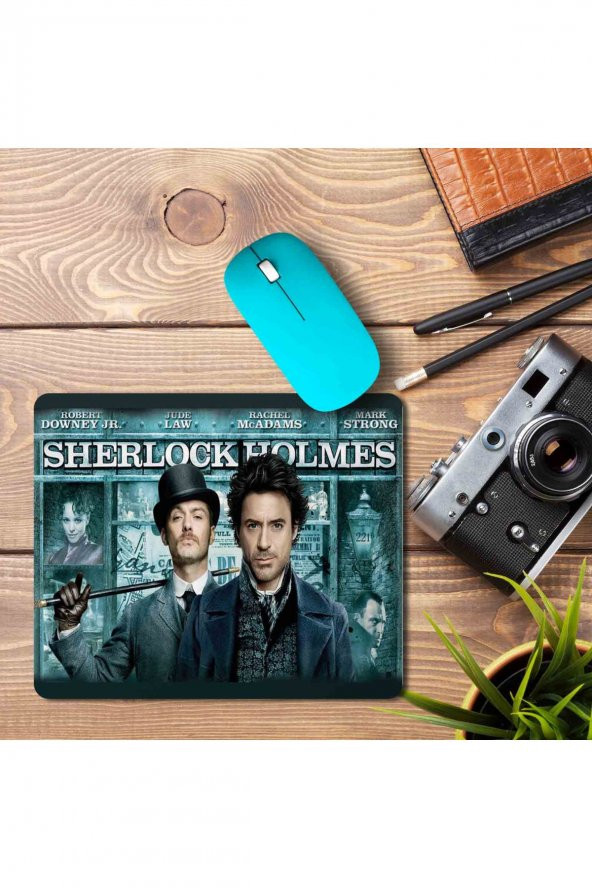 Sherlock Holmes Baskılı Mouse Pad Mousepad