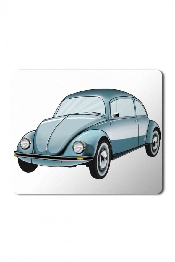Volkswagen old beetle 2 Baskılı Mouse Pad Mousepad