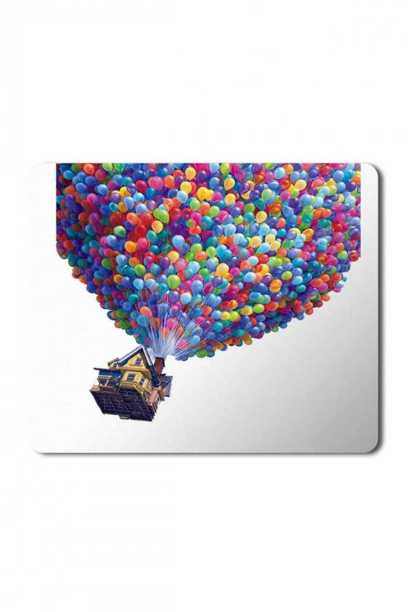 Yukarı Bak Up Balon 2 Baskılı Mouse Pad Mousepad