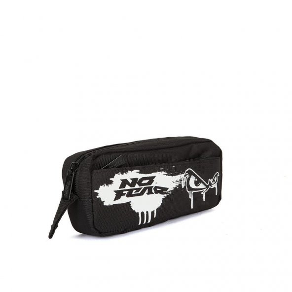 No Fear Orijinal Kalem Çantası Cepli Siyah - 2