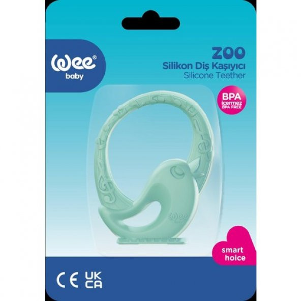 Wee Baby Zoo Diş Kaşıyıcı Yeşil Kuş-8690797103897 - 2
