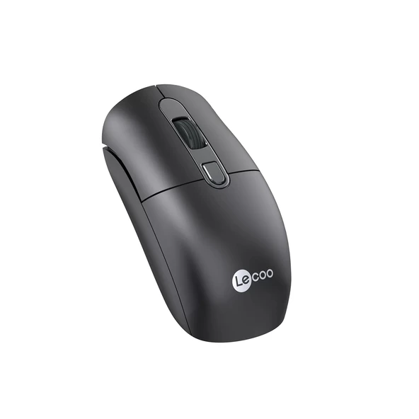 Lenovo Lecoo M2001 Nano Alıcılı Kablosuz 16000Dpi Siyah 4 Tuş Mouse - 2