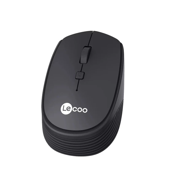 Lenovo Lecoo Ws202 Nano Alıcılı Kablosuz 1600Dpi Siyah 4 Tuş Mouse - 5