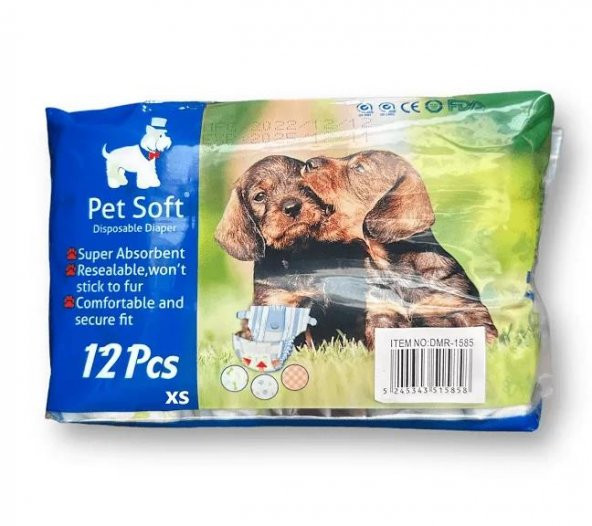 DMR Pet Soft Köpek Çiş Bezi Xs