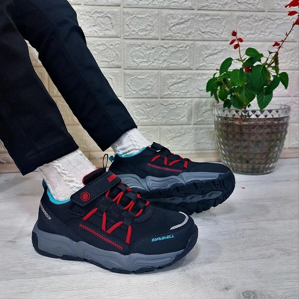 Lumberjack Heat Siyah Kırmızı Waterproof Erkek Çocuk Ayakkabı - 3