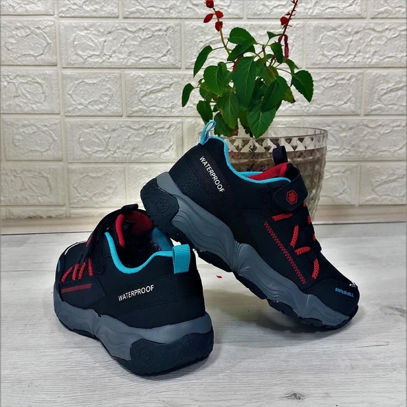 Lumberjack Heat Siyah Kırmızı Waterproof Erkek Çocuk Ayakkabı - 10
