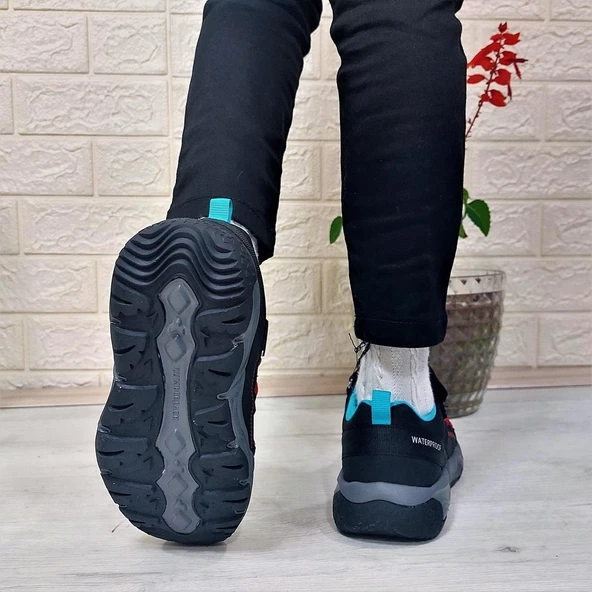 Lumberjack Heat Siyah Kırmızı Waterproof Erkek Çocuk Ayakkabı - 6