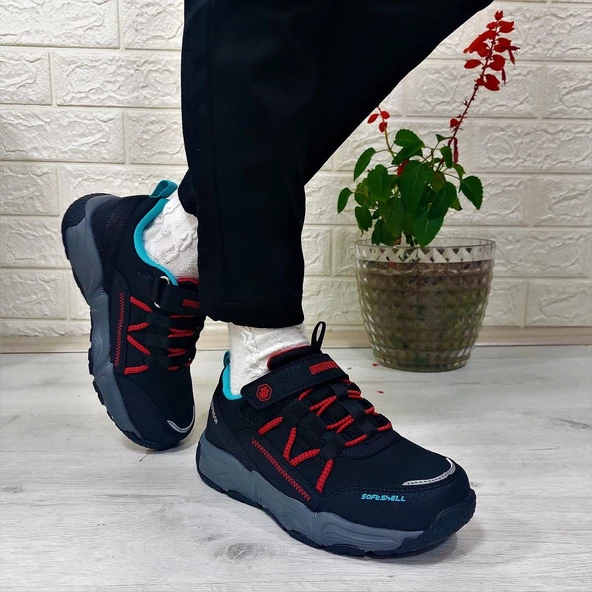 Lumberjack Heat Siyah Kırmızı Waterproof Erkek Çocuk Ayakkabı - 4
