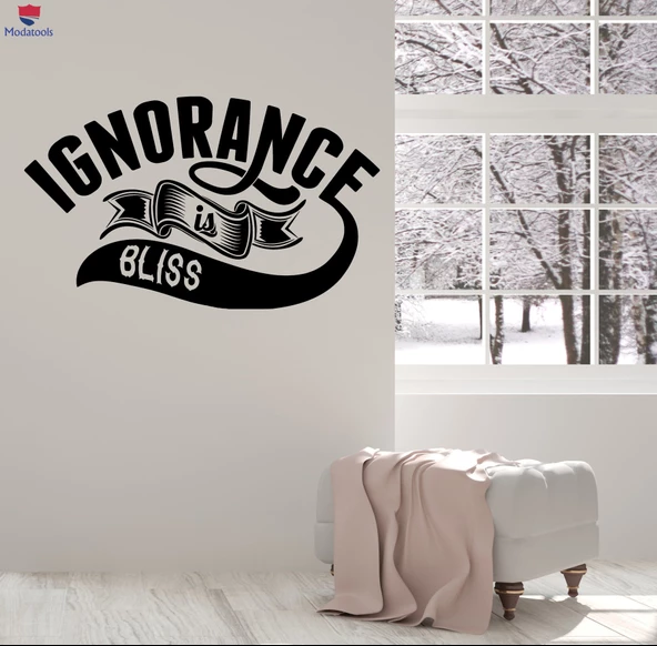 Oturma Odası, Ofis, Dükkan Sticker Duvar Sticker Tırnak Cümle Kelimeler Ifade Sanat Benzersiz Hediyelik