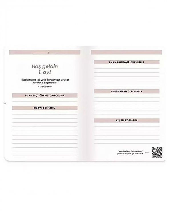 Keskin Color Süresiz Kişisel Gelişim Ajandası - Ayça Karaman - 2