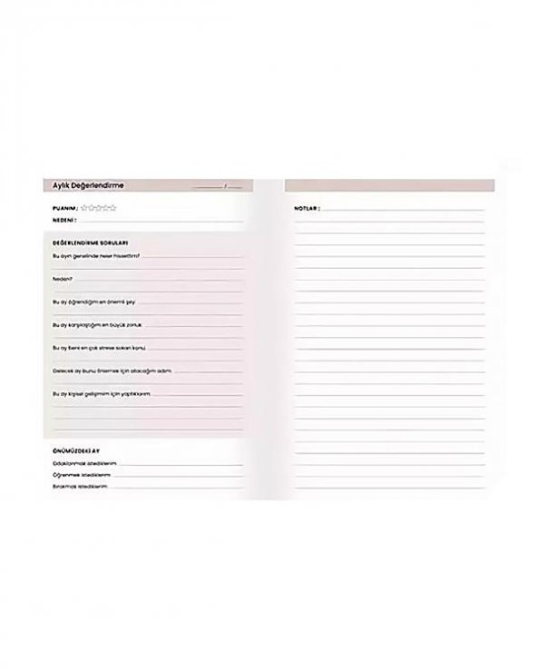 Keskin Color Süresiz Kişisel Gelişim Ajandası - Ayça Karaman - 4