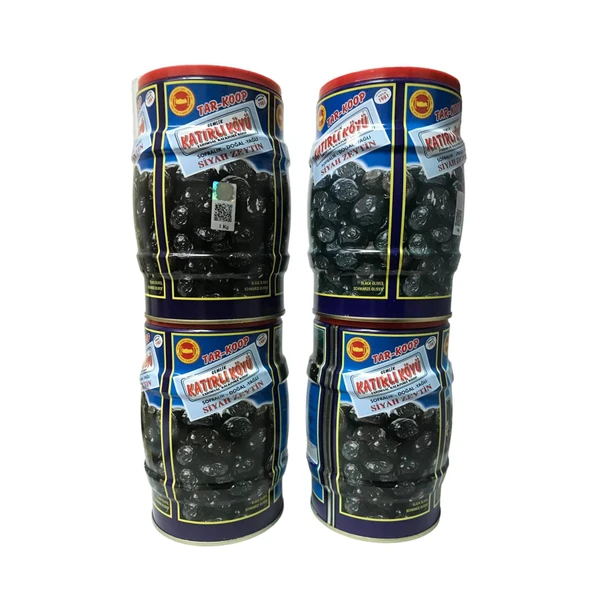 Katırlı Köyü Kahvaltılık Gemlik Siyah Zeytin 4 Adet 1000 g e ürün görseli