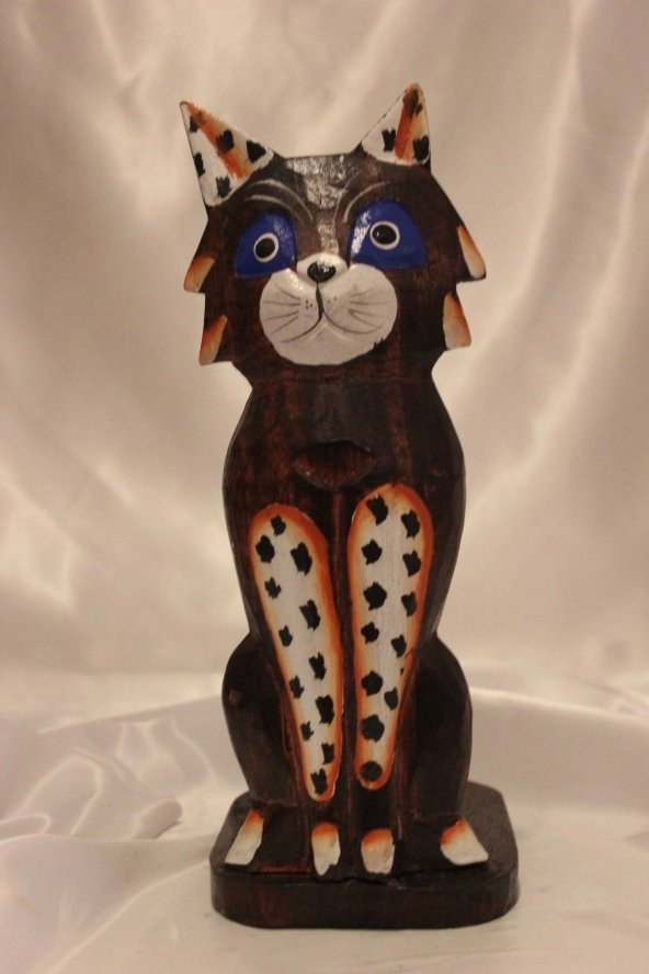 Peçetelik Kağıt Havluluk Kedi Figürlü - Resim 4