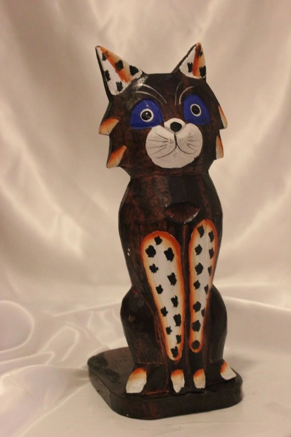 Peçetelik Kağıt Havluluk Kedi Figürlü - Resim 6