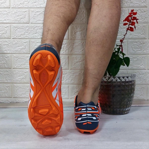 Kinetix Kamıkaze Ag Turuncu Krampon Çim Saha Futbol Ayakkabı - Resim 7
