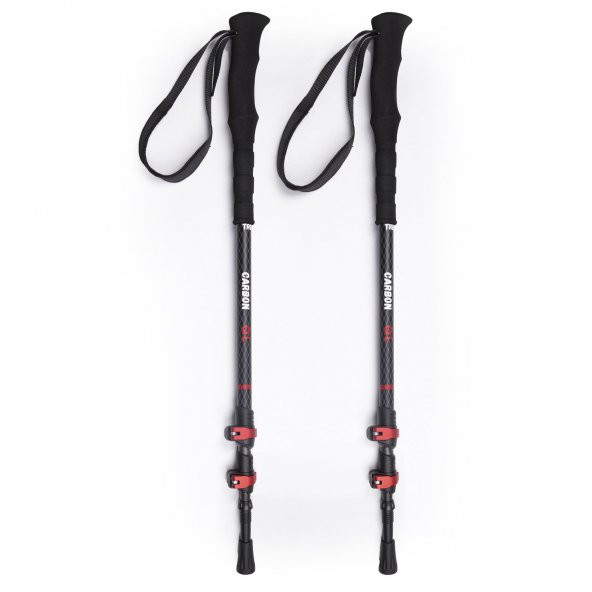 Evolite Carbon Quick-Lock Dıştan Kilitli Trekking Batonu - 7