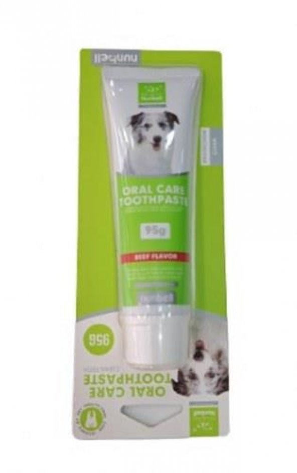 NUNBELL KÖPEK DİŞ MACUNU ETLİ 95 GR