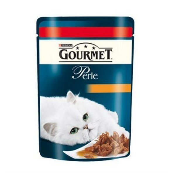 Gourmet Perle Izgara sığır etli Yaş Kedi Maması 85 gr