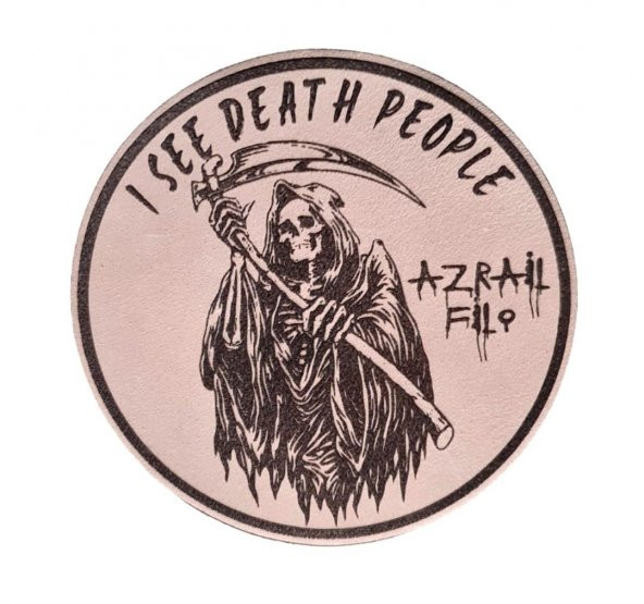 Azrail Filo I See Death People Deri PEÇ  -Arma - Leather Patch