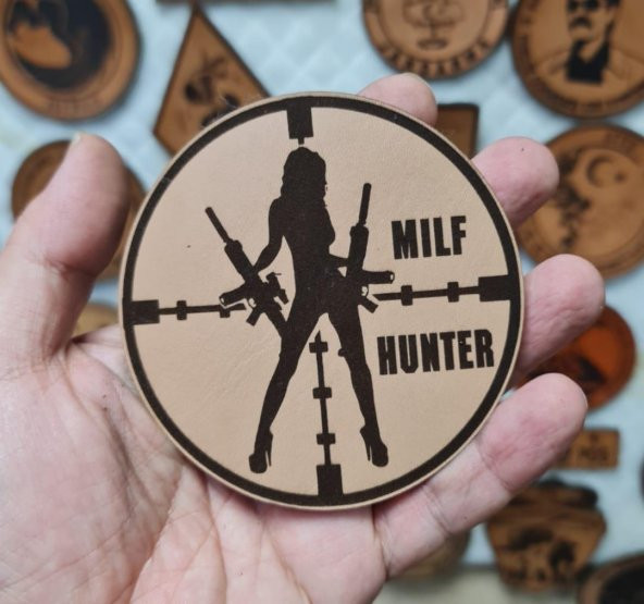 MILF HUNTER 2 Deri PEÇ  -Arma - Leather Patch - 2