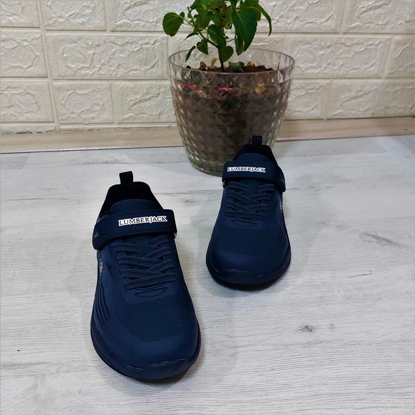 Lumberjack Hermosa Lacivert Cırtlı Erkek Çocuk Spor Ayakkabı - 5