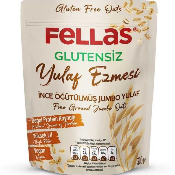 Glutensiz Yulaf Ezmesi 300g