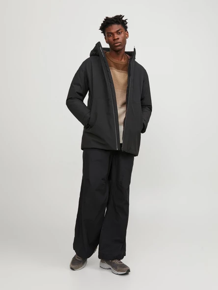 JACK JONES Techfusıon Su Ve Rüzgar Geçirmez Mont Parka 12238992 - 4