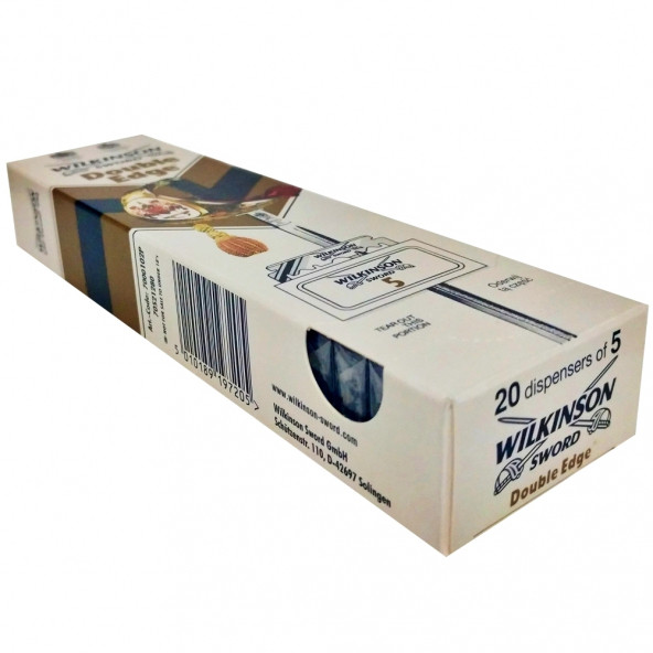 Wilkinson Sword Tıraş Bıçağı 100 Adet Çift Taraflı Yaprak Jilet - 3