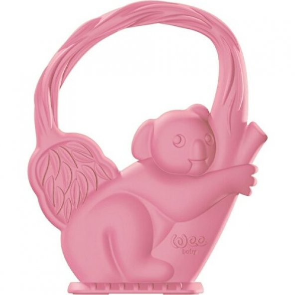 Wee Zoo Diş Kaşıyıcı Pembe Koala-8690797103897