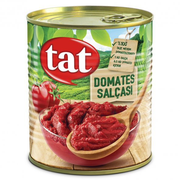 Tat Domates Salçası 830 Gr Teneke