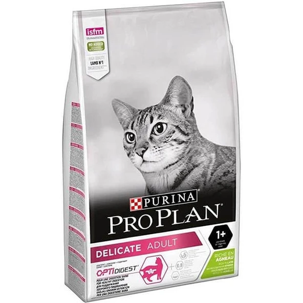 Pro Plan Delicate Kuzu Etli Yetişkin Kedi Maması 10 Kg ürün görseli 1